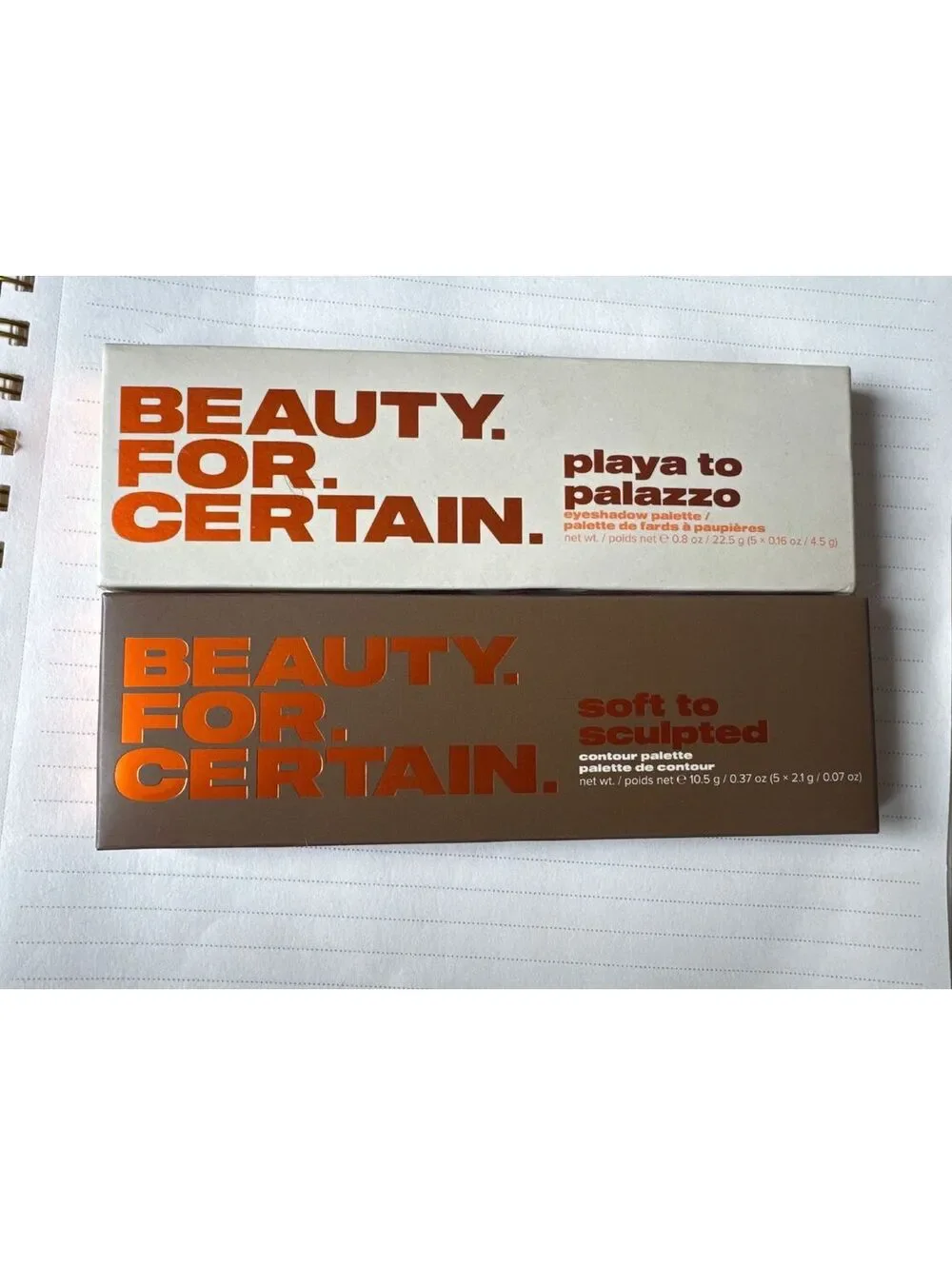 Beauty For Certain Playa to Palazzo Eyeshadow Palette New Allure Collab